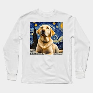 Labrador Retrievery Night Long Sleeve T-Shirt